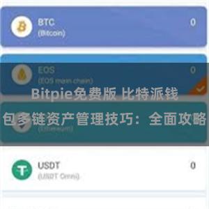 Bitpie免费版 比特派钱包多链资产管理技巧：全面攻略