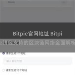 Bitpie官网地址 Bitpie钱包支持的区块链网络全面解析