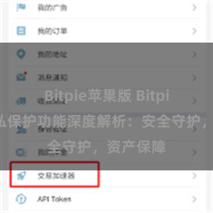 Bitpie苹果版 Bitpie钱包隐私保护功能深度解析：安全守护，资产保障