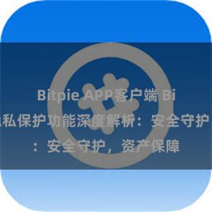 Bitpie APP客户端 Bitpie钱包隐私保护功能深度解析：安全守护，资产保障