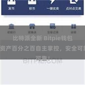 比特派全新 Bitpie钱包：资产百分之百自主掌控，安全可靠！