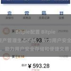 Bitpie配置 Bitpie钱包：打造数字资产管理生态系统，助力用户安全存储和便捷交易。