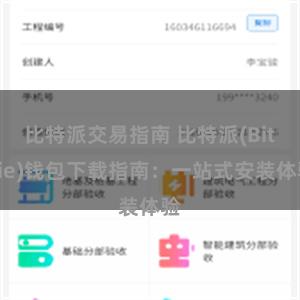 比特派交易指南 比特派(Bitpie)钱包下载指南：一站式安装体验