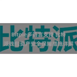 Bitpie多语言支持 比特派钱包资产安全保障措施详解