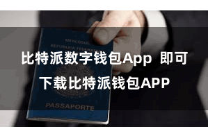 比特派数字钱包App  即可下载比特派钱包APP